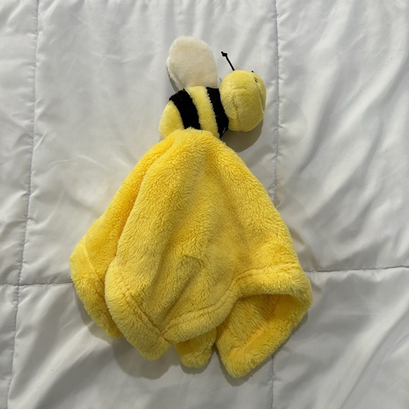 Baby Busy Bee Fleece Security Blanket - Picture 2 of 6